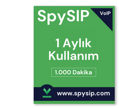SpySIP / 1 Aylık Kullanım